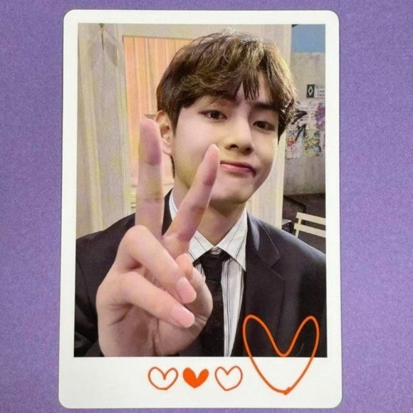 BTS Other - BTS V Permission To Dance Mini Special Official Photocard